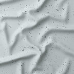Dots On Blue Fabric