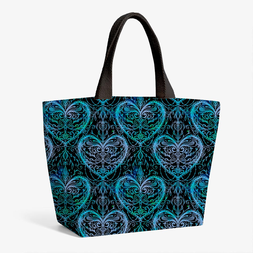Blue Hearts Fabric