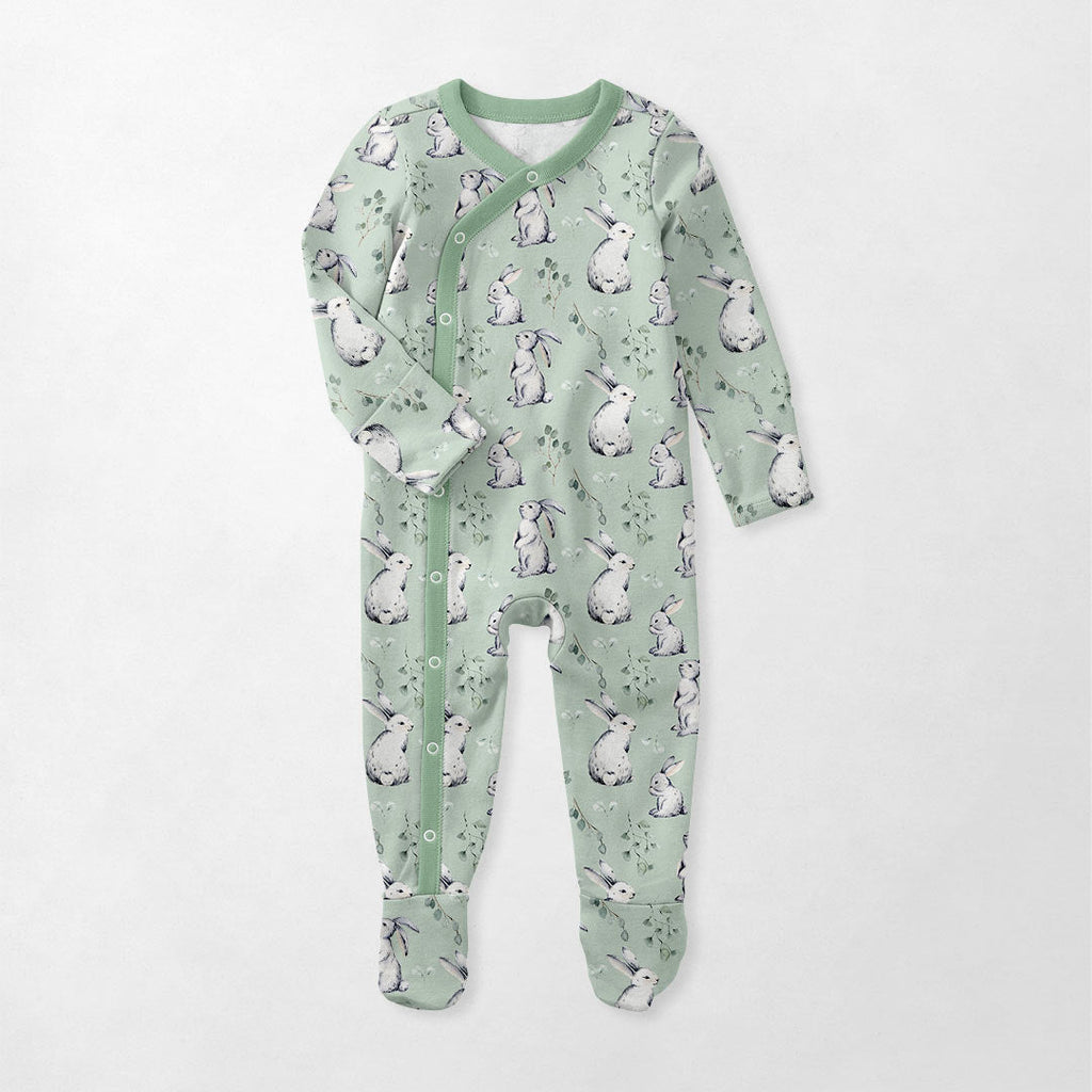 Bunnies Mint, Fabric