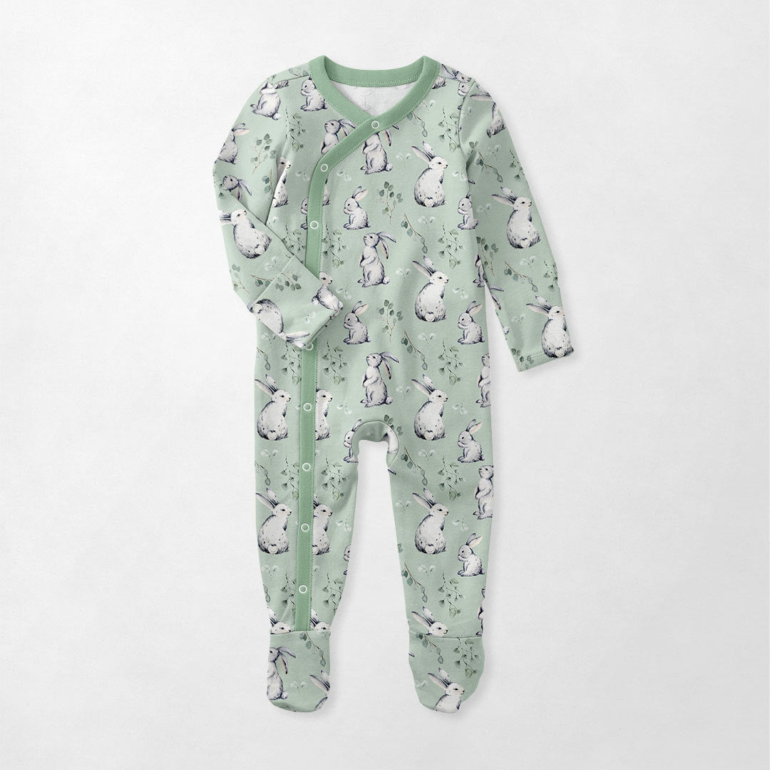 Bunnies Mint, Fabric