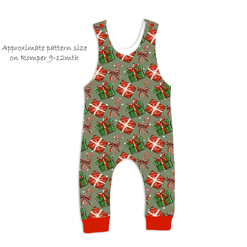 Christmas Gifts Sage Fabric