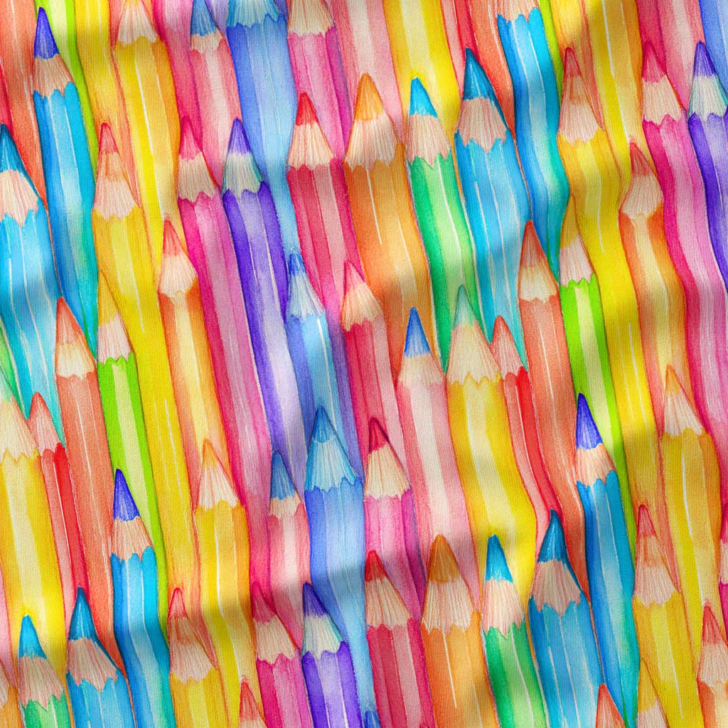 Crayons Fabric