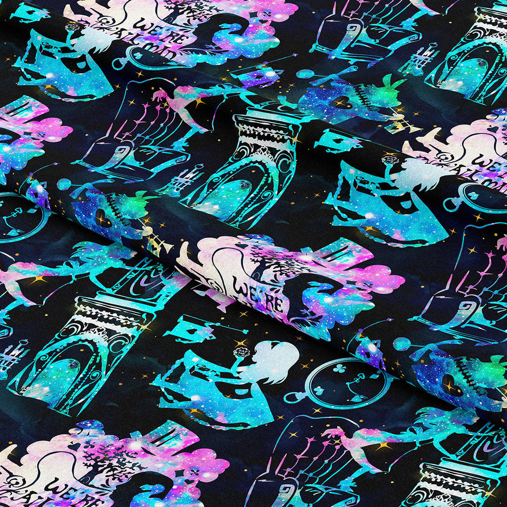 Dark Alice Fabric
