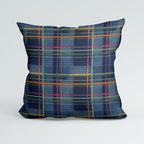 Denim Colourful Plaid Fabric 1467