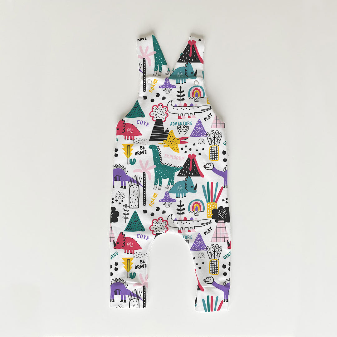 Dino Doodle Fabric