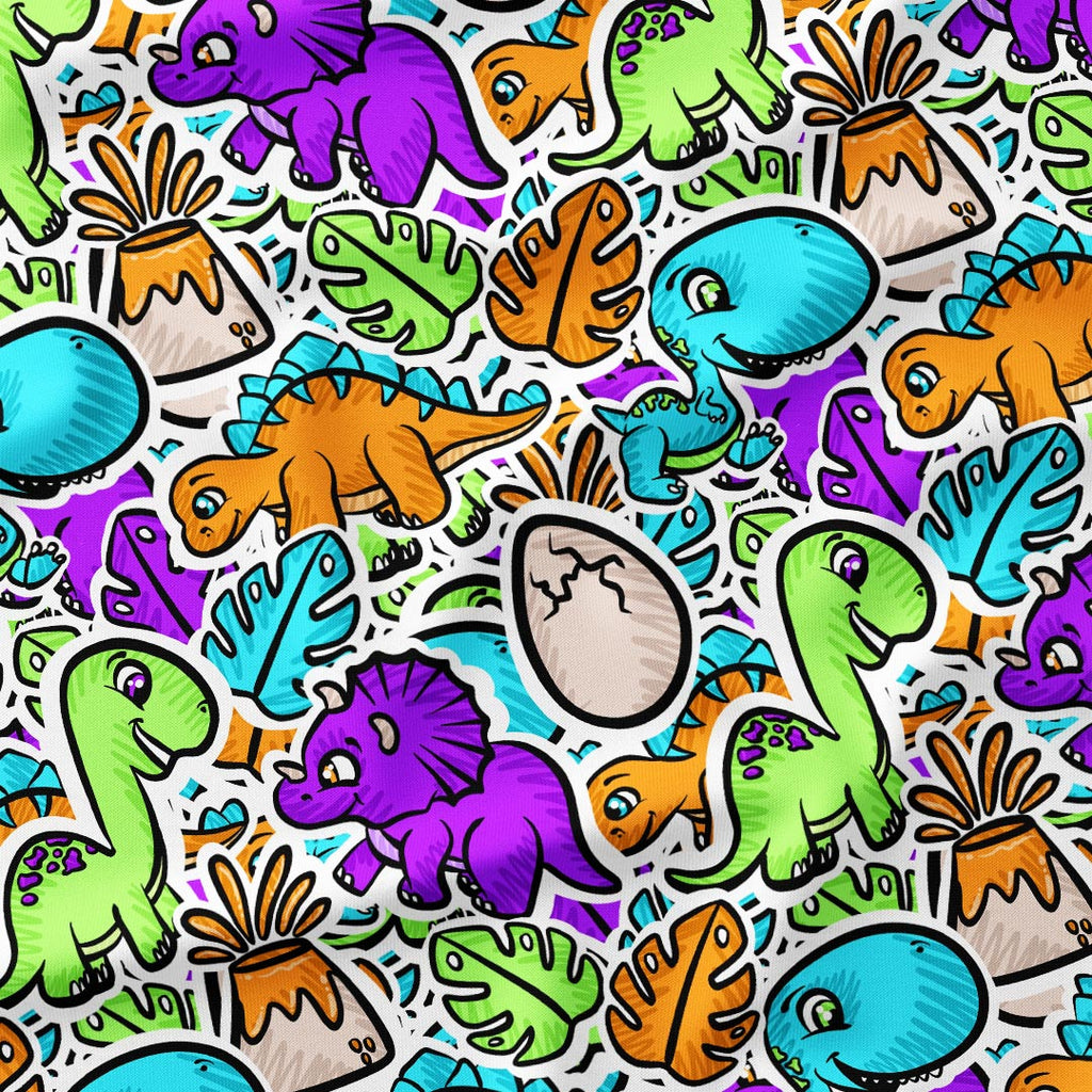 Dino Mashup Fabric