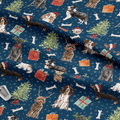 Christmas Dogs Fabric