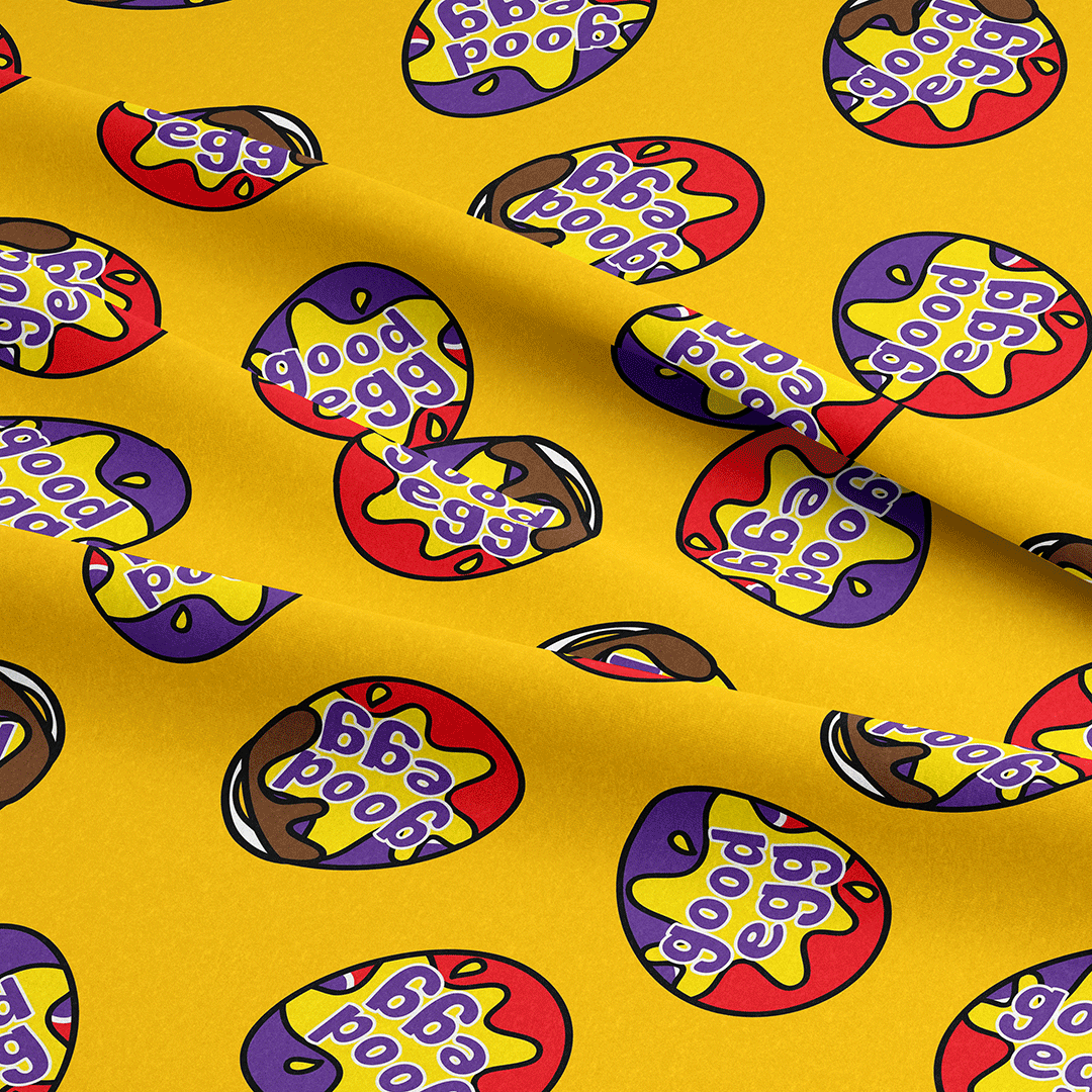 Good Egg Yellow Fabric
