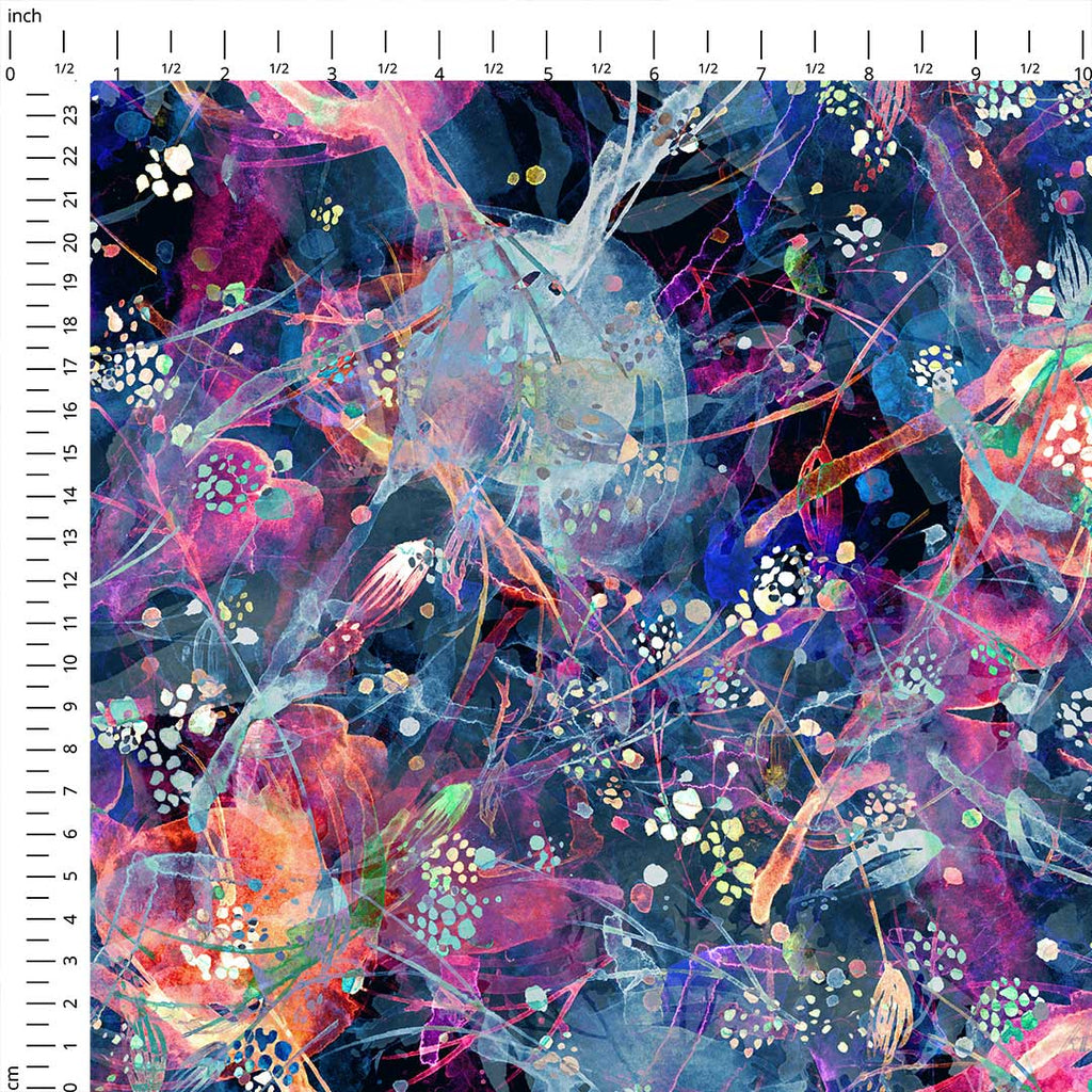 Enchanted Abstract Fabric