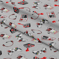 Gaming Grey Fabric