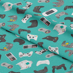 Gaming Teal Fabric