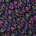 Glitched Ghost Guy Fabric