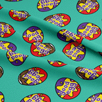 Good Egg Teal Fabric