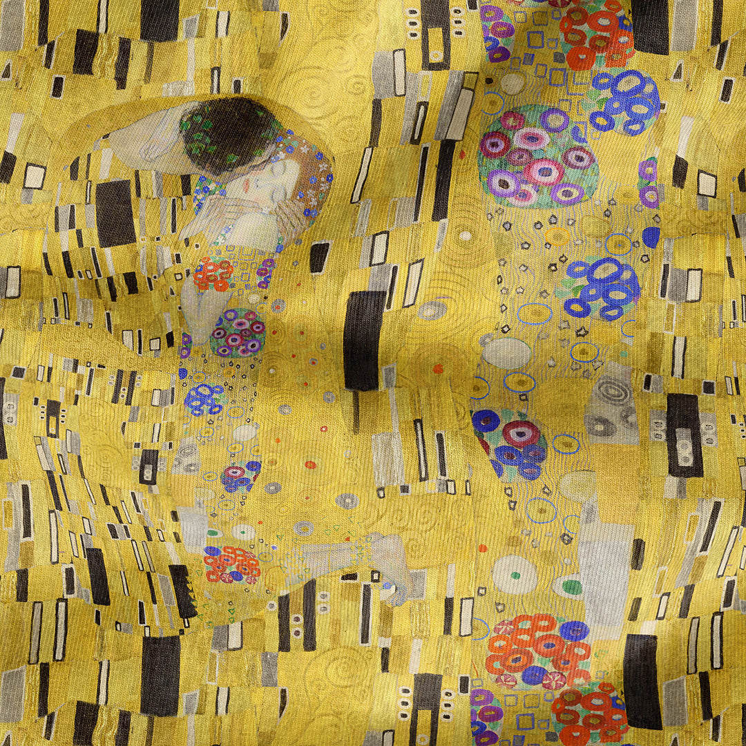 Gustav Klimt Kiss Fabric