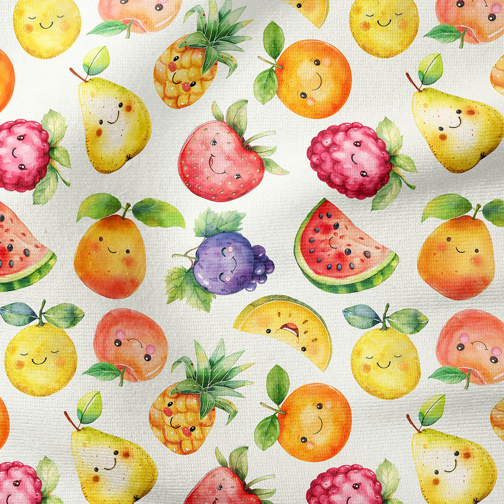 Happy Fruit Fabric
