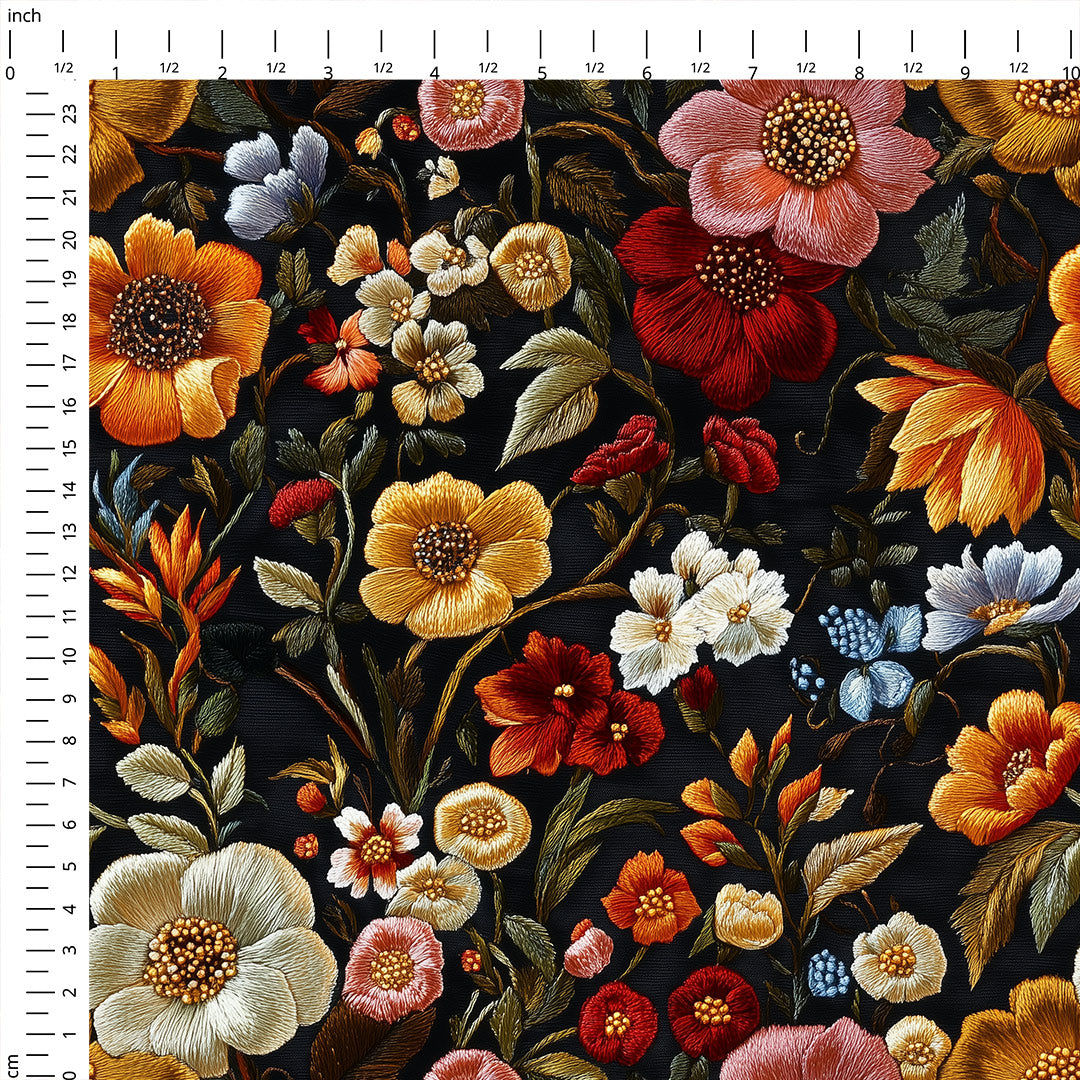 Harvest Blossom Fabric