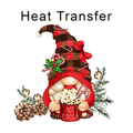 Hot Choc Gnome Iron on Fabric Heat Transfer DTF-96
