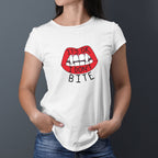 I don't bite Iron on fabric heat transfer DTF-31