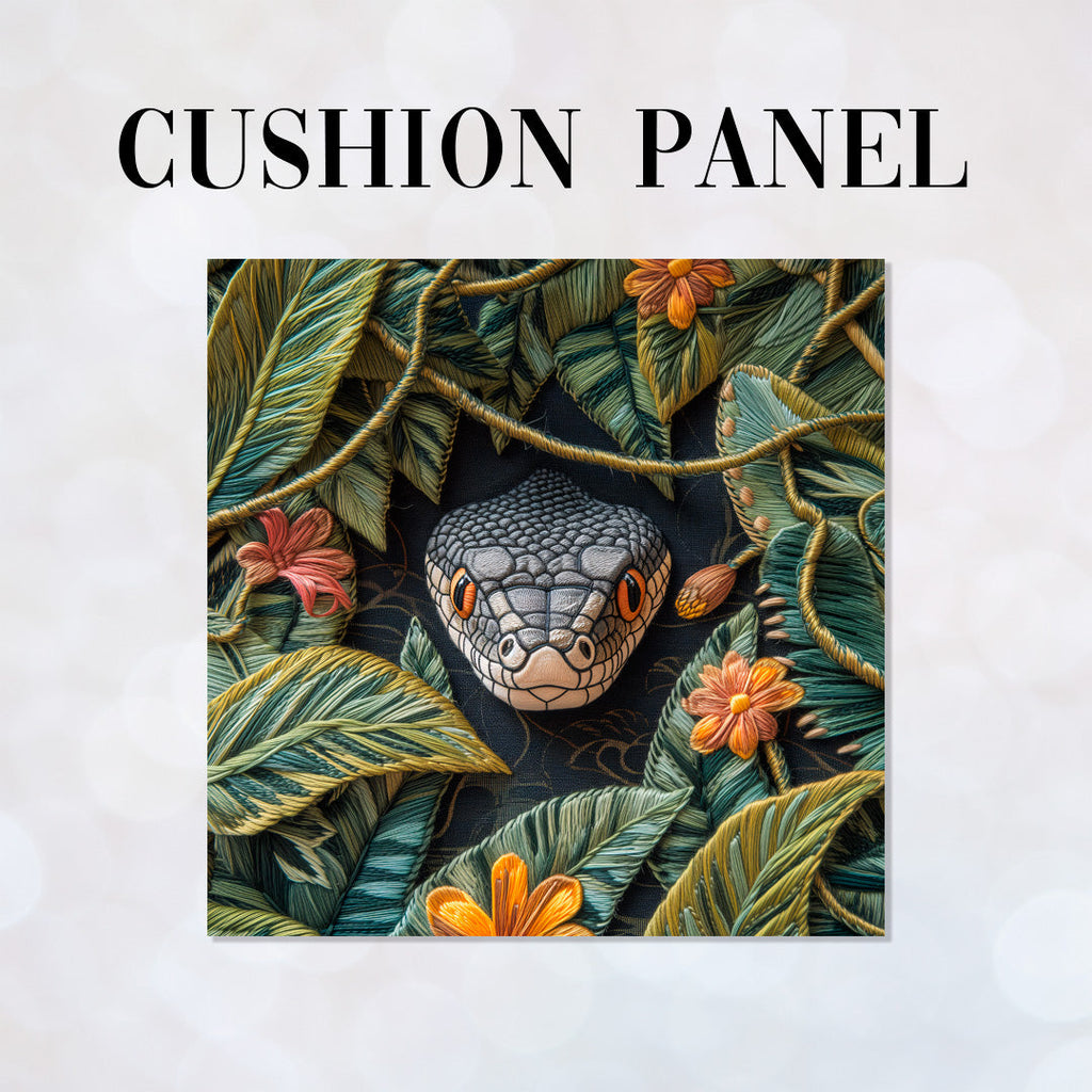 CUSHION Panel Jungle Snake CP-189
