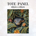 TOTE Fabric Bag Panel Jungle Snake TP-261