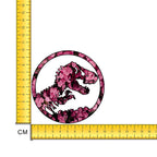 Jurrastic Pink Iron on Fabric Heat Transfer DTF-212