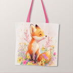 TOTE Fabric Bag Panel Cute Fox Kit TP-312