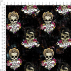 Hollywood Skulls Boys Fabric