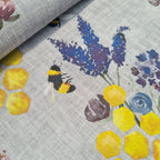 Lilac Bees Fabric
