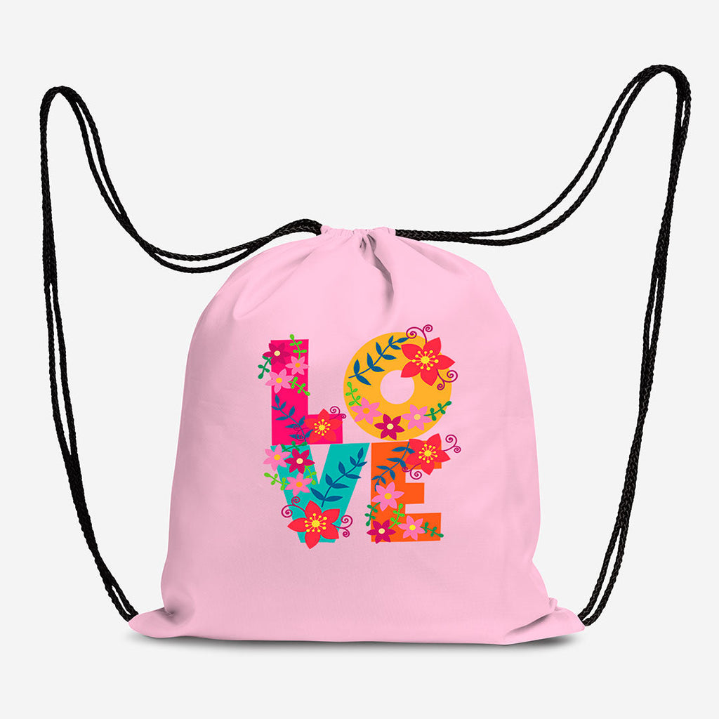 Floral Love Iron on Fabric Heat Transfer DTF-119