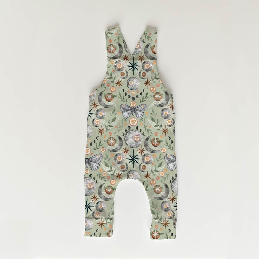 Lunar Love Sage Fabric