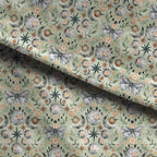 Lunar Love Sage Fabric