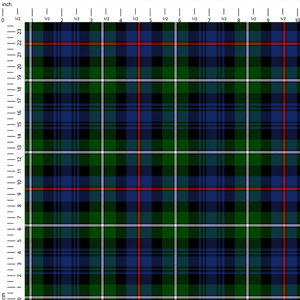 MacKenzie Modern Tartan Fabric 1449