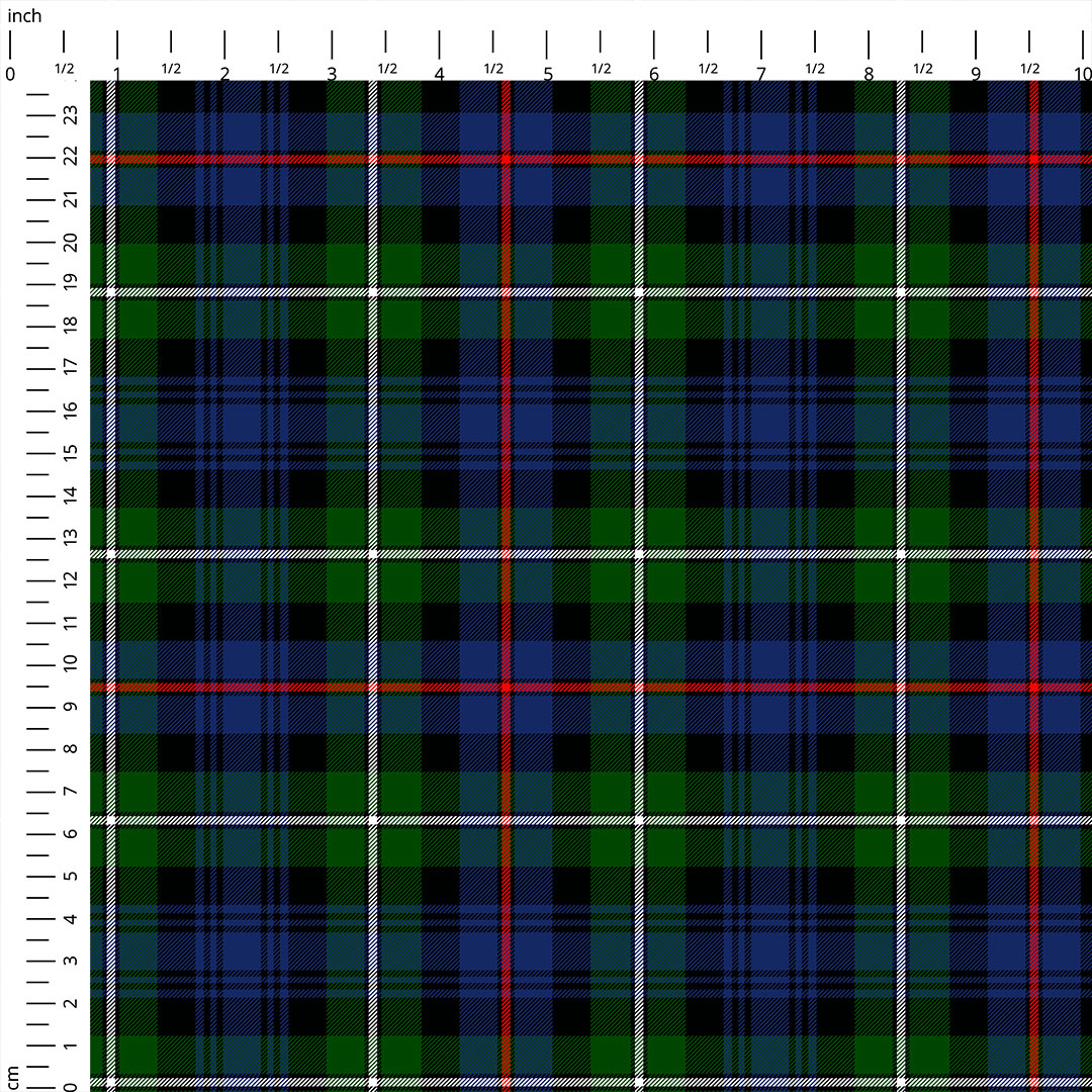MacKenzie Modern Tartan Fabric 1449