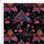 Magical Moths Fabric