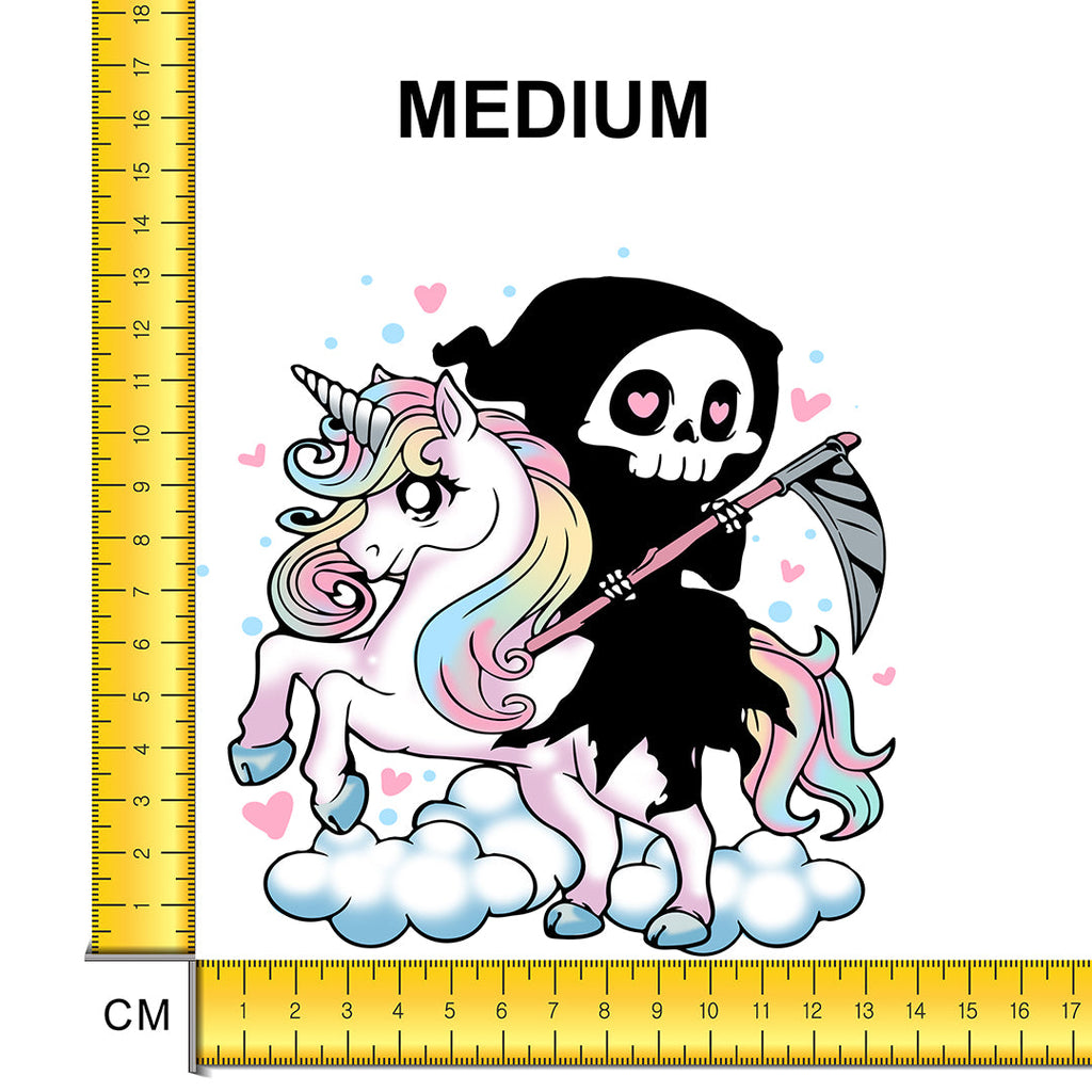 Magical Reaper Iron on Fabric Heat Transfer DTF-86