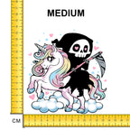Magical Reaper Iron on Fabric Heat Transfer DTF-86