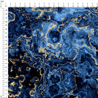 Marble Navy Fabric