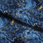 Marble Navy Fabric