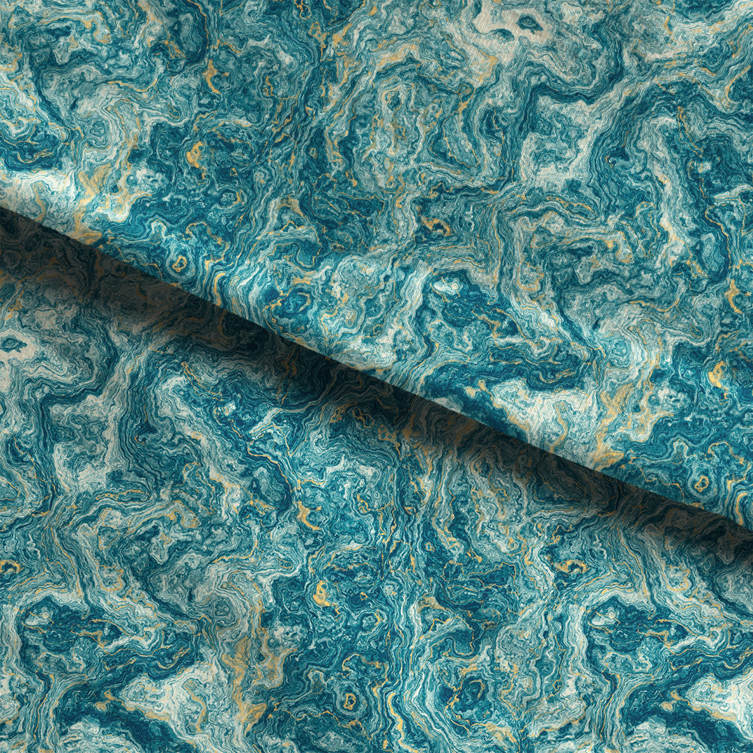 Marble Teal Fabric