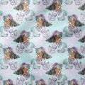 Mermaids Aqua Fabric