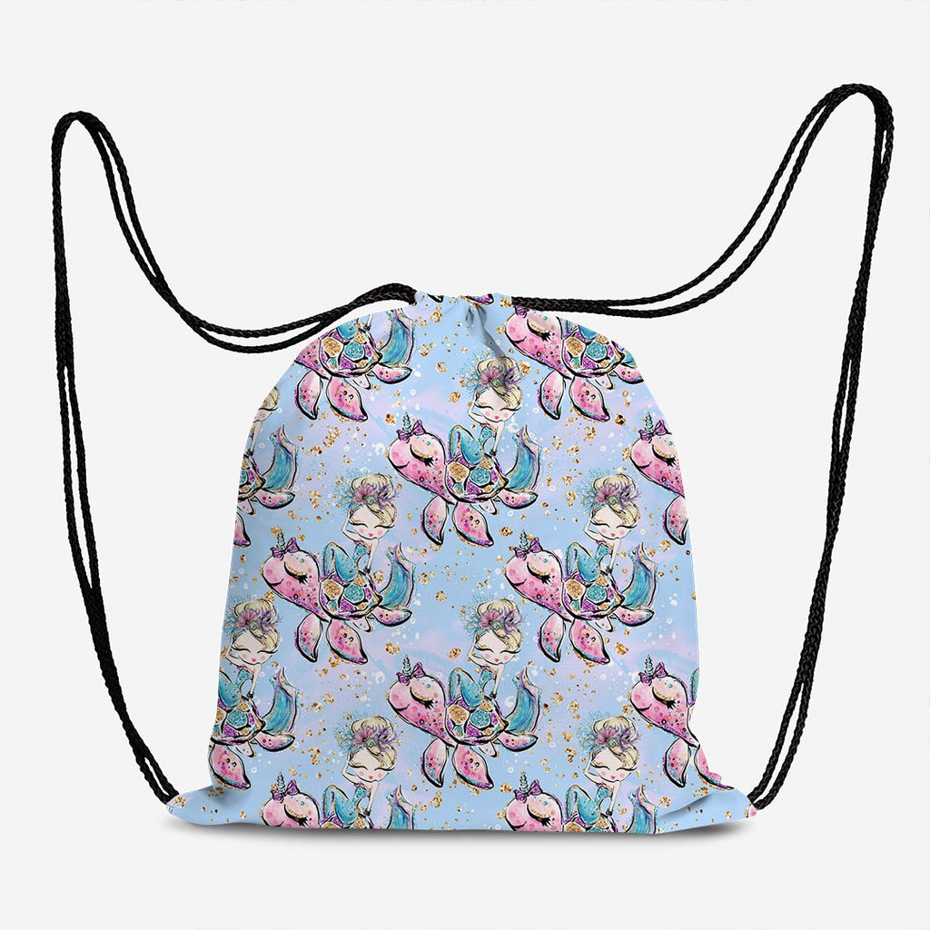 Mermaids Blue Fabric
