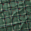 Military Green Plaid Fabric 1456