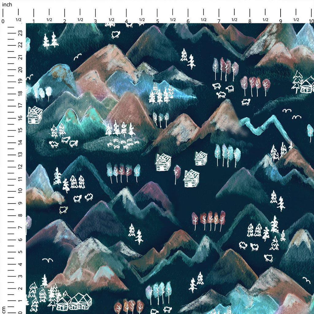 Mountain Cabin Fabric