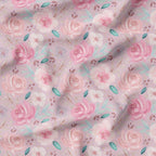 Mummy and Me Roses Beige Fabric
