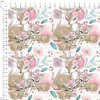 Mummy and Me White Fabric