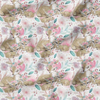 Mummy and Me White Fabric