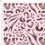Nude Animal Print Fabric