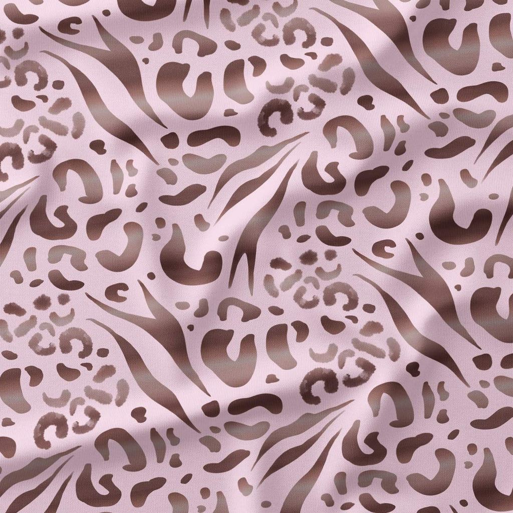 Nude Animal Print Fabric
