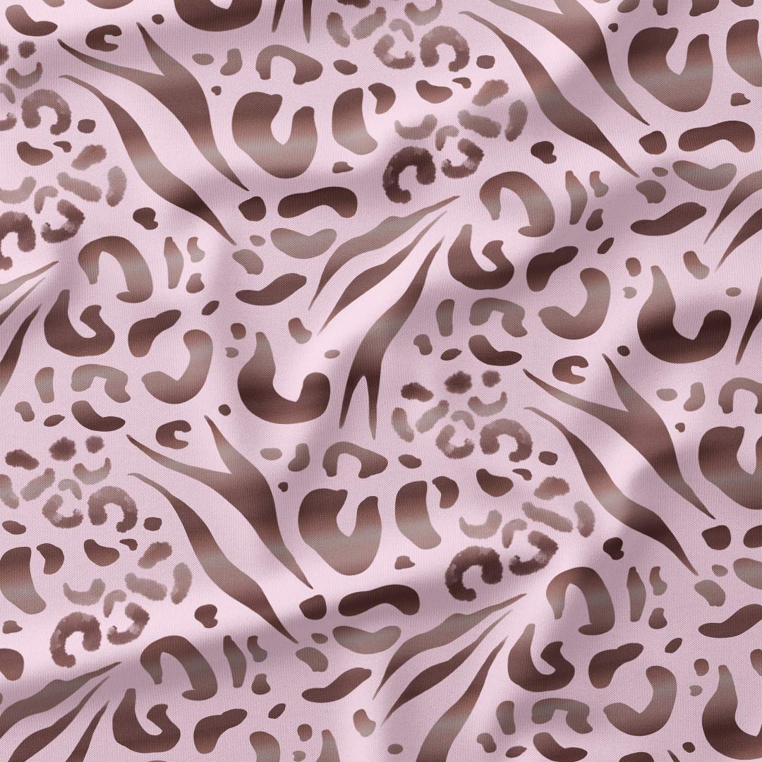 Nude Animal Print Fabric