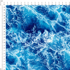 Ocean Waves Fabric